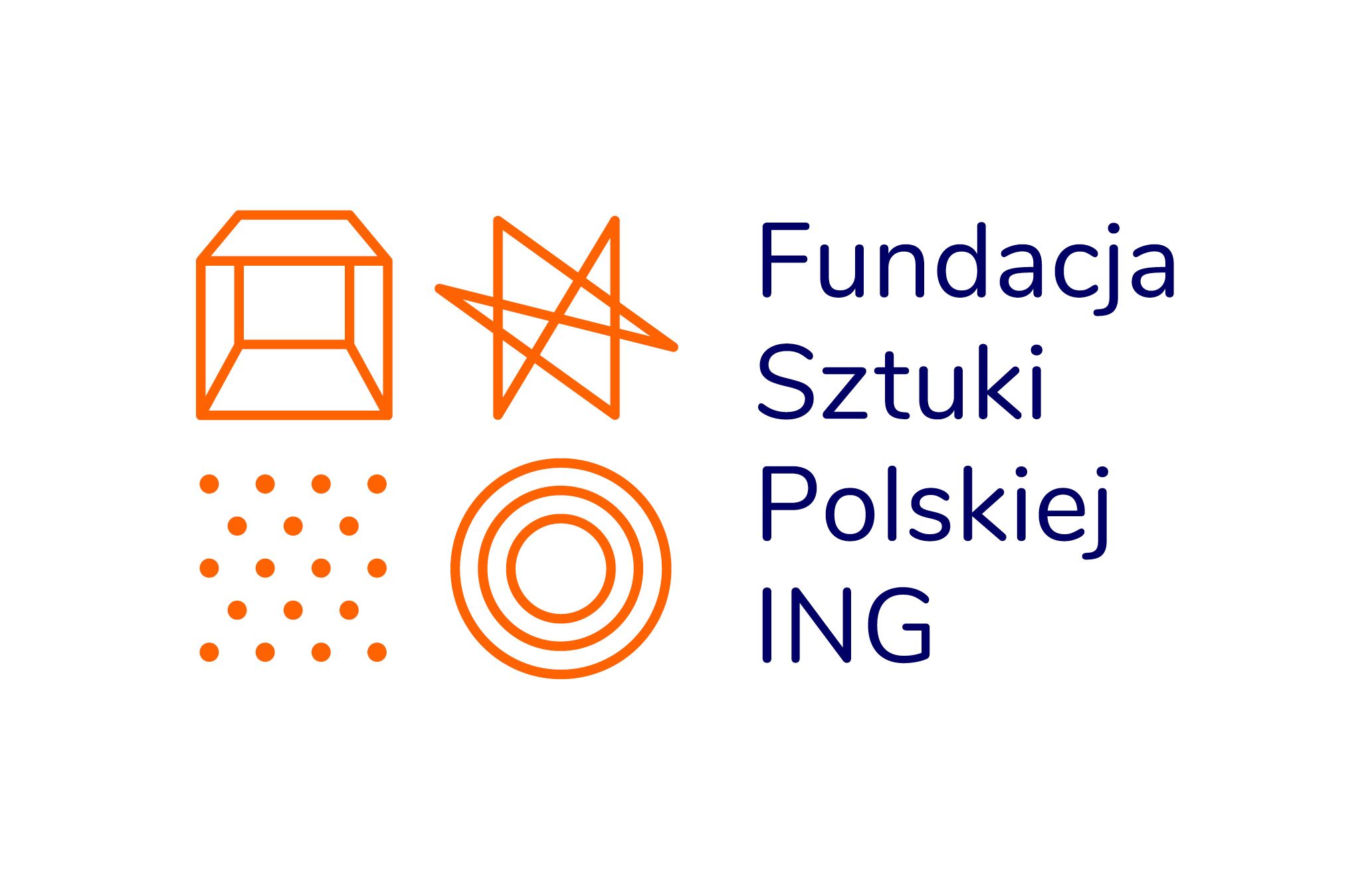Logo Fundacja Sztuki Polskiej ING