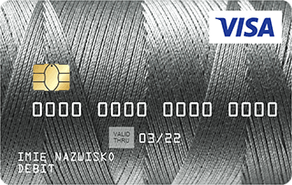  Wzór karty - srebrna nitka