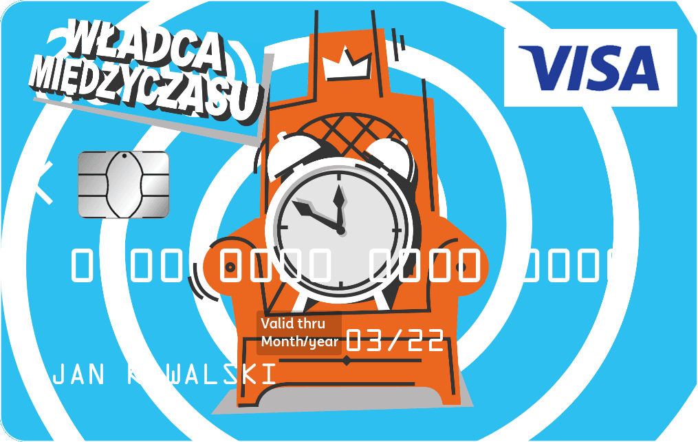  Wzór karty - napis: władca międzyczasu