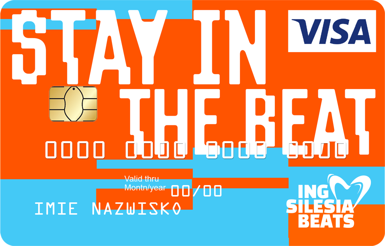 Wzór karty - stay in the beat