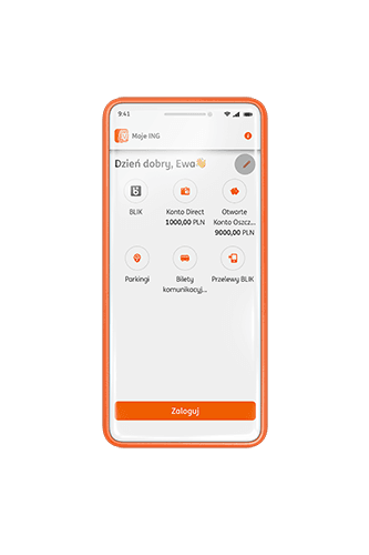 Ekran przed zalogowaniem - edycja skrótów