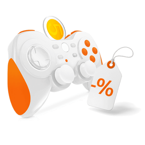 pad do gier oraz metka z rabatem 