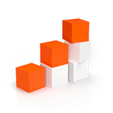 Trzy kolumny z klocków. Pierwsza ma jeden klocek, każda kolejna o jeden więcej.