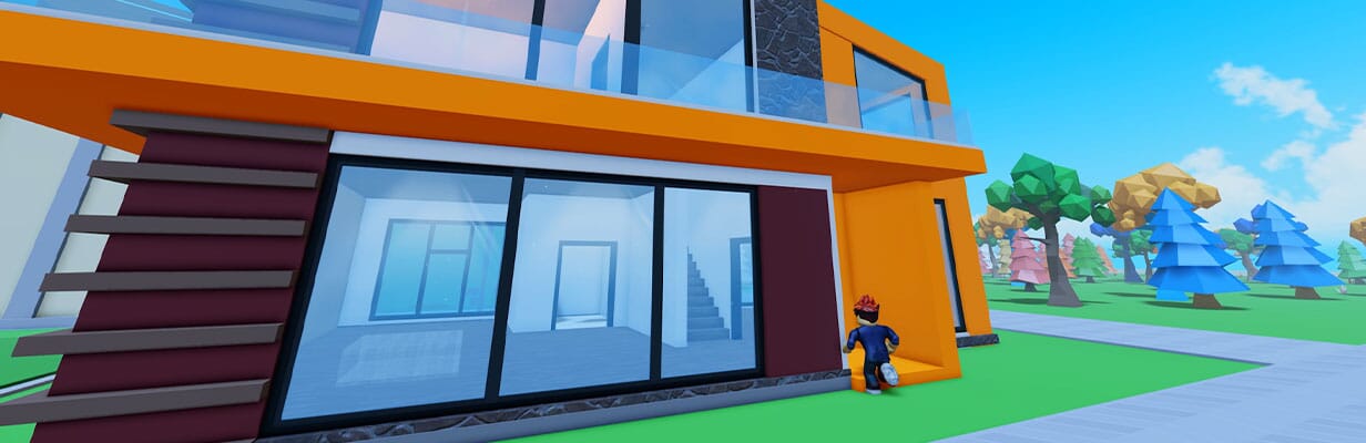 domek który możesz stworzyć sam w Mieście ING w Roblox