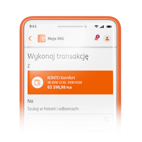 Aplikacja Moje ING ING Bank